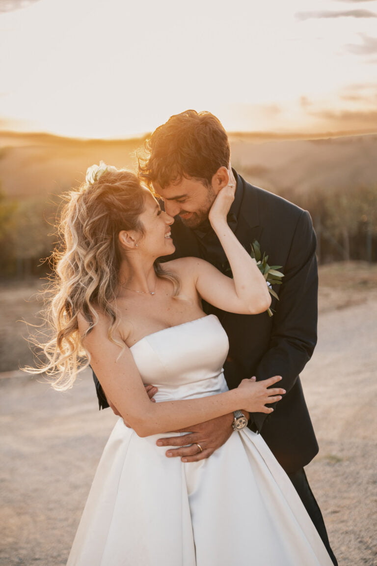 Wedding at Podere San Raffaello and Abbazia di Monte Oliveto Maggiore: Claudia and Nils