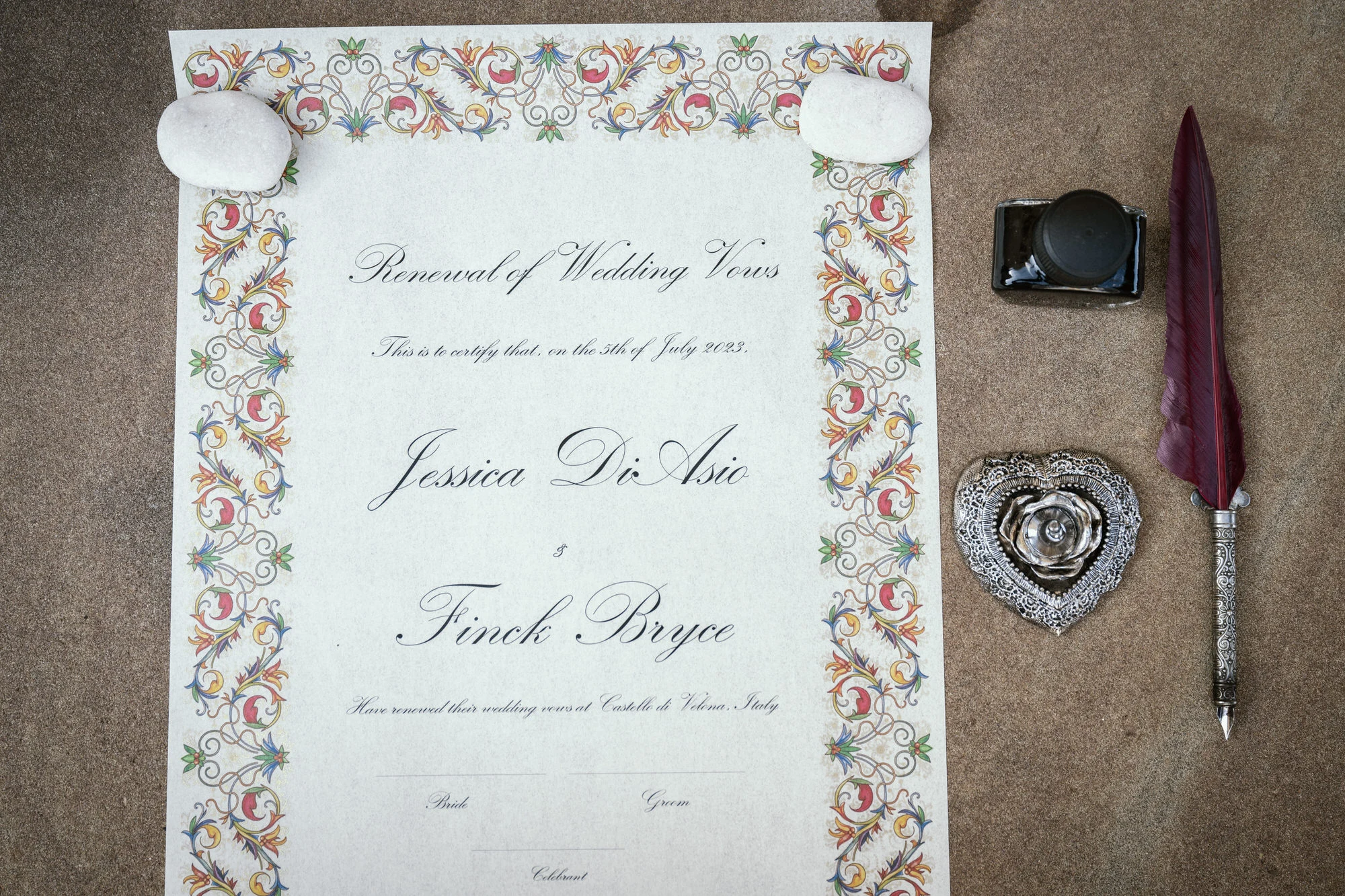 wedding photographer castello di velona elopement 64