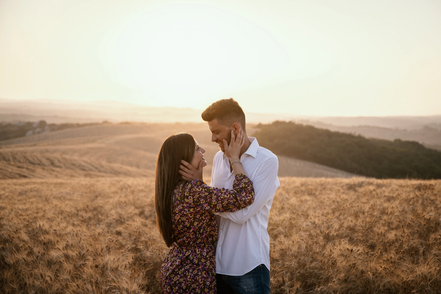 engagement in Val dOrcia Siena Andrea Corridori photographer 7872