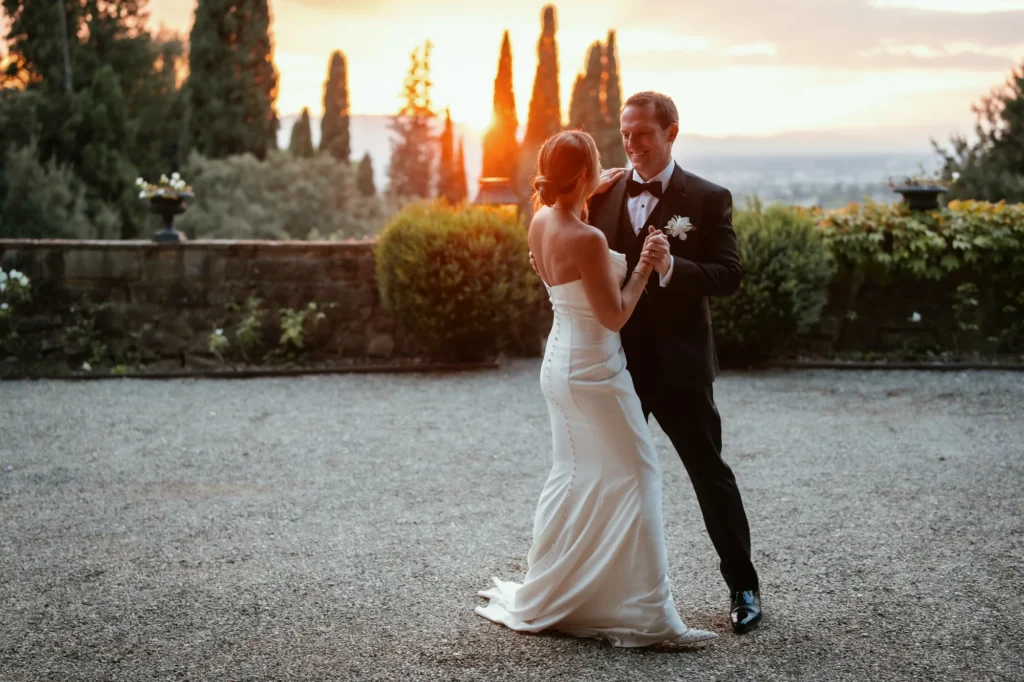Wedding Photographer in Florence Amanda and Todd at Villa Le Fontanelle AC 06135