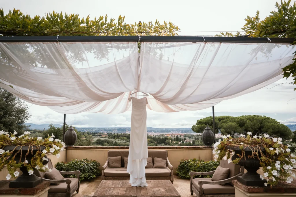 Andrea Corridori Matrimonio a Firenze: Amanda e Todd a Villa le Fontanelle