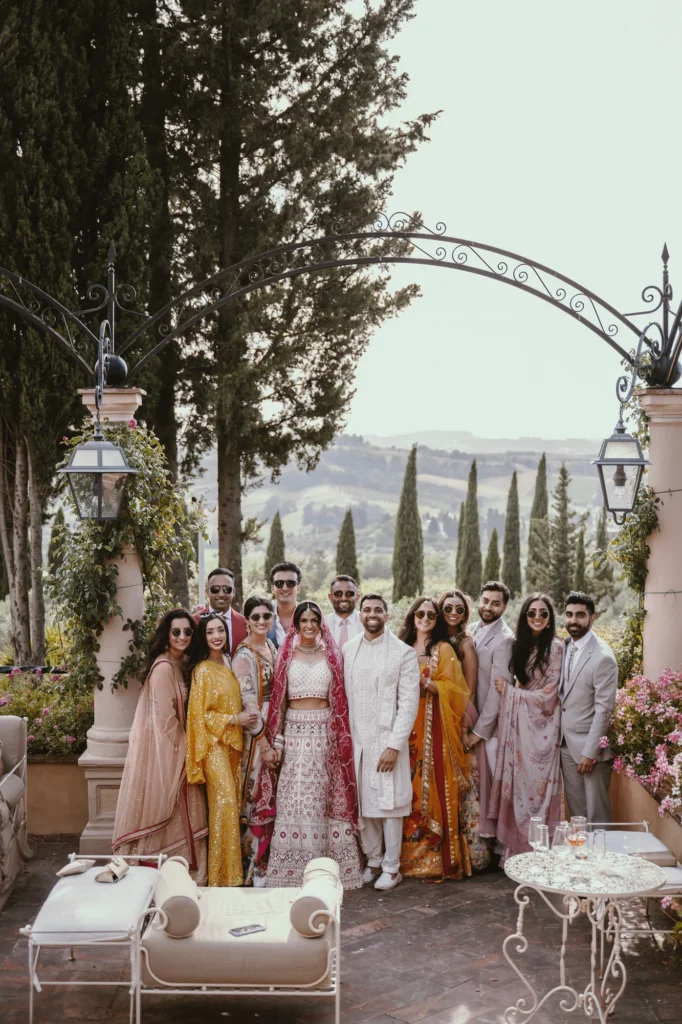 120A Vibrant Indian Wedding Celebration at Tenuta Corbinaia Tuscany Andrea Corridori Italian wedding Photographer