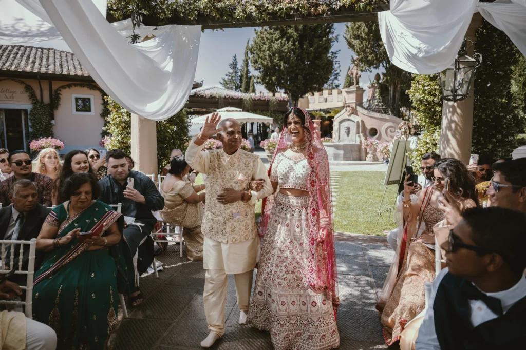 3A Vibrant Indian Wedding Celebration at Tenuta Corbinaia Tuscany Andrea Corridori Italian wedding Photographer