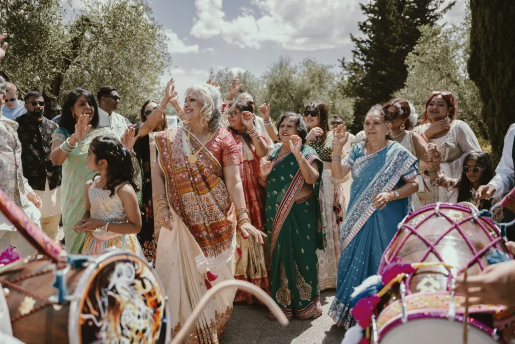 67A Vibrant Indian Wedding Celebration at Tenuta Corbinaia Tuscany Andrea Corridori Italian wedding Photographer