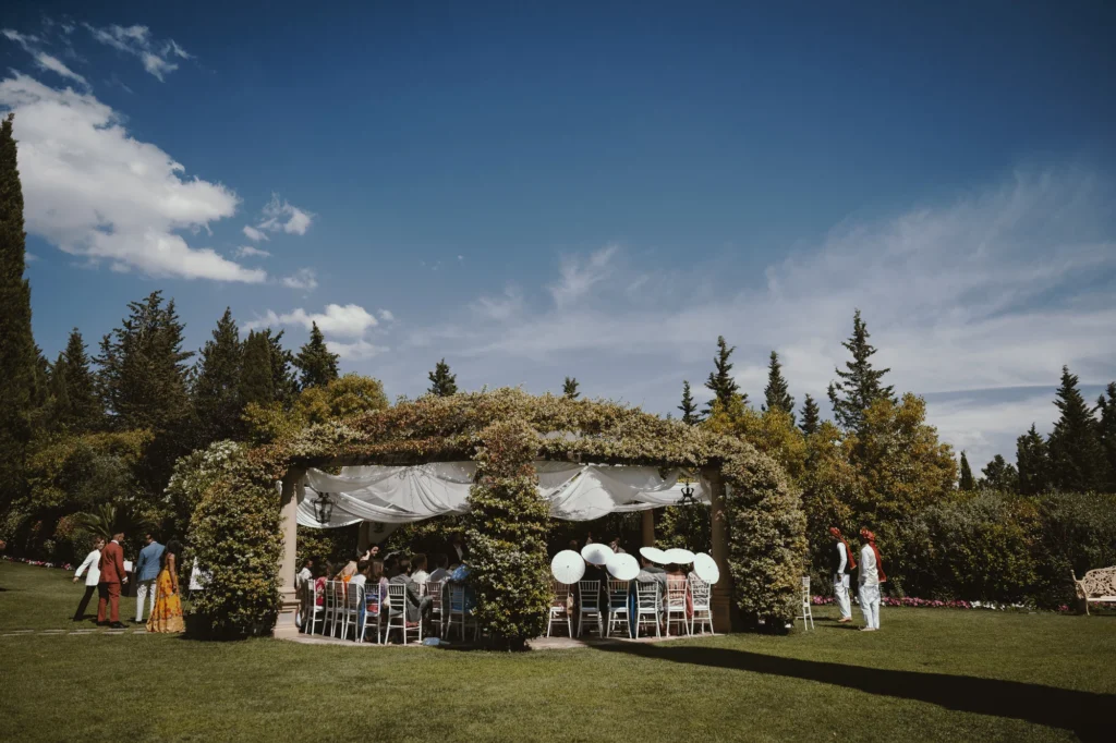 76A Vibrant Indian Wedding Celebration at Tenuta Corbinaia Tuscany Andrea Corridori Italian wedding Photographer