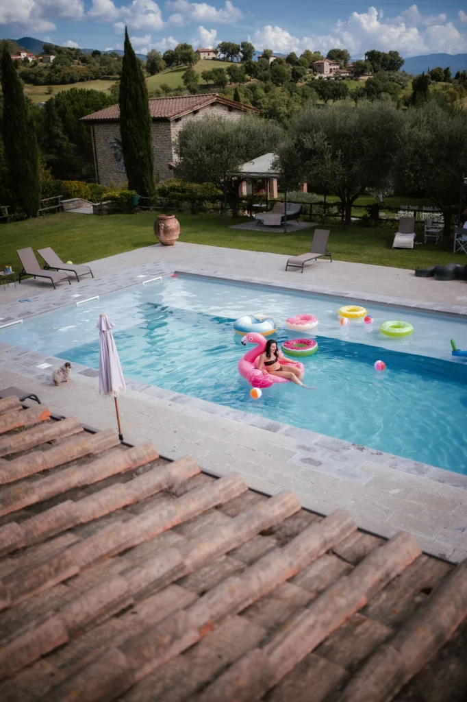 Wedding at Borgo Corsignano in Tuscany Andrea Corridori Wedding Photographer 1