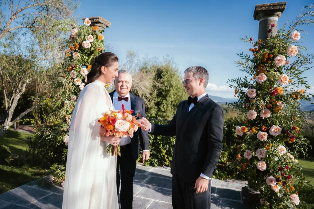 Wedding at Borgo Corsignano in Tuscany Andrea Corridori Wedding Photographer 107