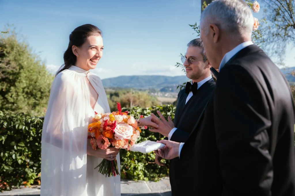 Wedding at Borgo Corsignano in Tuscany Andrea Corridori Wedding Photographer 112